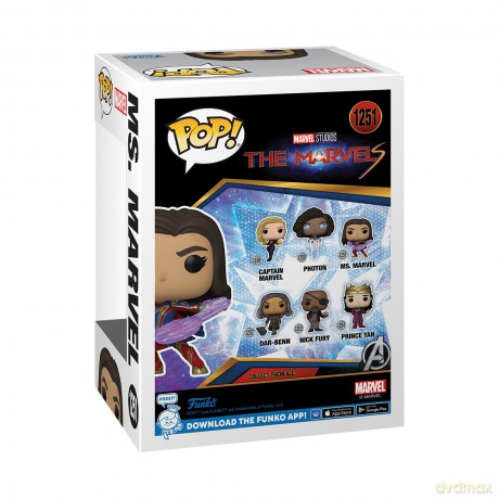 Marvel: Funko Pop! - The Marvels - Ms Marvel (vinyl Figure 1251) [FIGURKA]