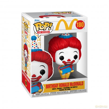 McDonalds POP! Ad Icons Vinyl Figur Birthday Ronal [FIGURKA]