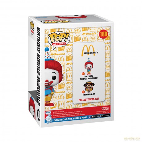 McDonalds POP! Ad Icons Vinyl Figur Birthday Ronal [FIGURKA]