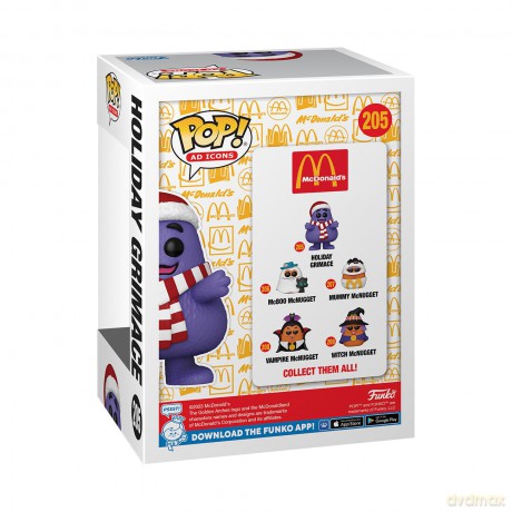 McDonalds POP! Ad Icons Vinyl Figur Grimace (HLDY) [FIGURKA]