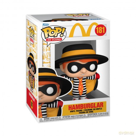 McDonalds POP! Ad Icons Vinyl Figur Hamburgler 9 c [FIGURKA]