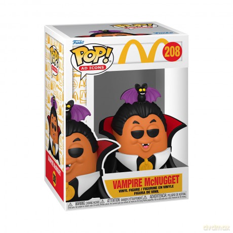 McDonalds POP! Ad Icons Vinyl Figur NB - Vamp 9 cm [FIGURKA]