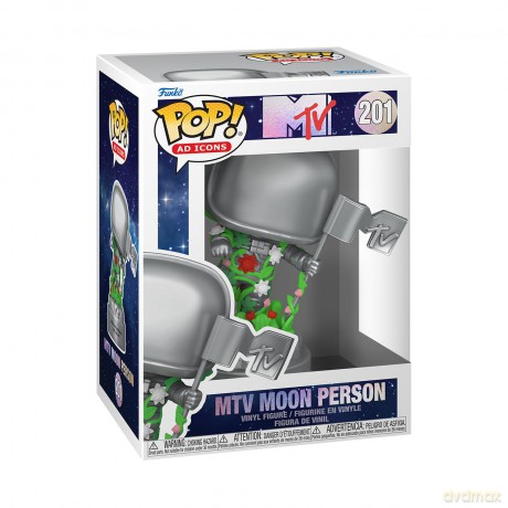 MTV 40th POP! Ad Icons Vinyl Figur Moon Person 9 c [FIGURKA]