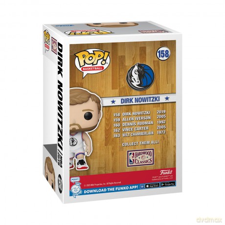 NBA Legends POP! Sports Vinyl Figur Dirk Nowitzki [FIGURKA]