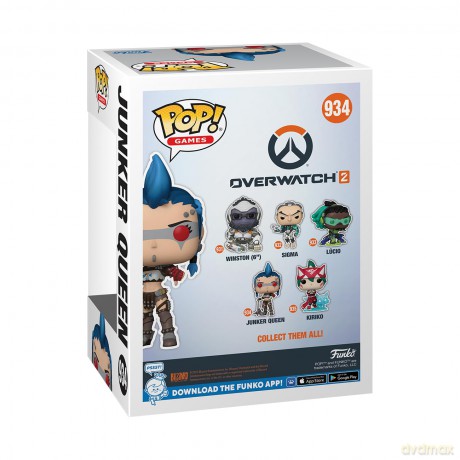 Overwatch 2 POP! Games Vinyl Figur Junker Queen 9 [FIGURKA]