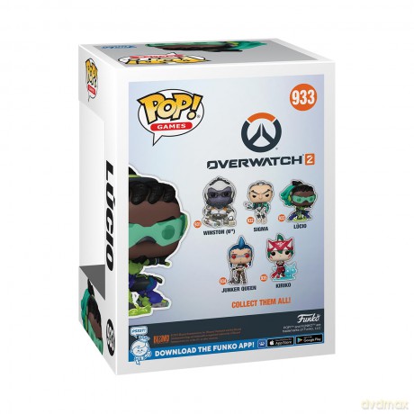Overwatch 2 POP! Games Vinyl Figur Lúcio 9 cm [FIGURKA]