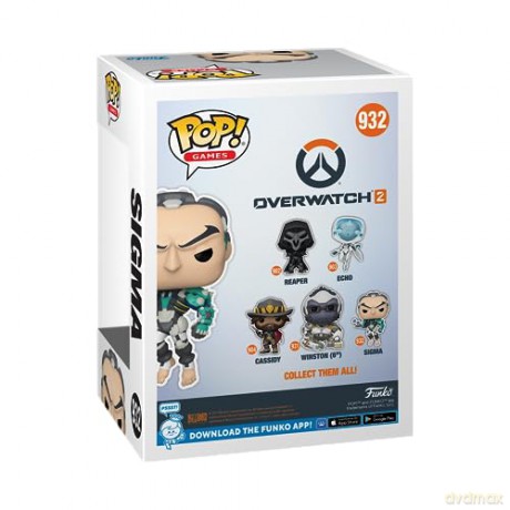 Overwatch 2 POP! Games Vinyl Figur Sigma 9 cm [FIGURKA]