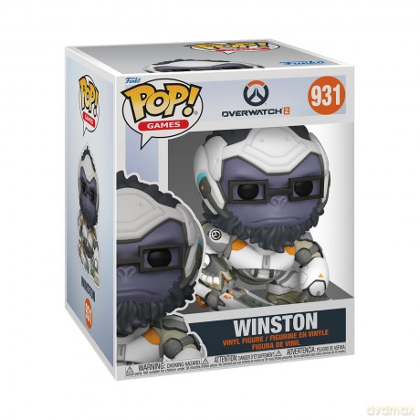 Overwatch 2 Super Sized POP! Vinyl Figur Winston 1 [FIGURKA]