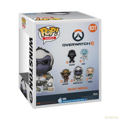 Overwatch 2 Super Sized POP! Vinyl Figur Winston 1 [FIGURKA]