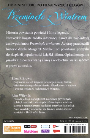Przeminęło z Wiatrem - Ellen Brown, John Wiley [KSIĄŻKA]