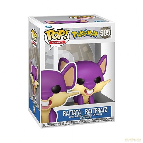 Pokemon POP! Games Vinyl Figur Rattfratz 9 cm [FIGURKA]