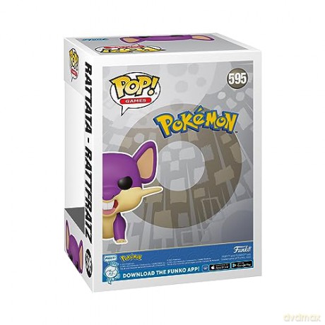 Pokemon POP! Games Vinyl Figur Rattfratz 9 cm [FIGURKA]