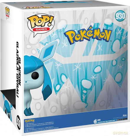 Pokemon Super Sized Jumbo POP! Vinyl Figur Glaceon [FIGURKA]
