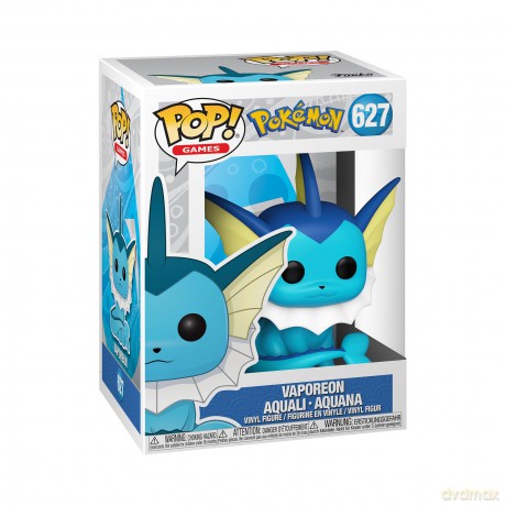 Pokemon: Funko Pop! Games - Vaporeon (vinyl Figure 627) [FIGURKA]
