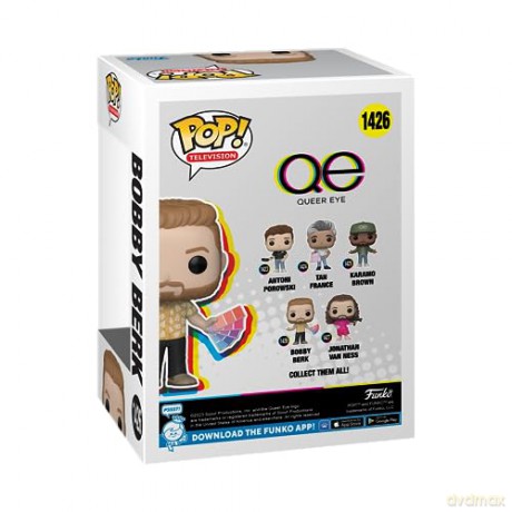 Queer Eye POP! TV Vinyl Figur Bobby Berk 9 cm [FIGURKA]