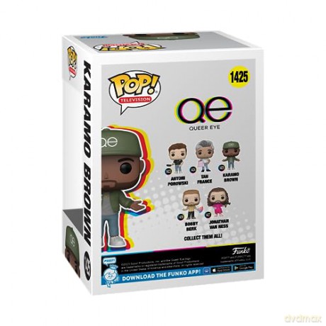 Queer Eye POP! TV Vinyl Figur Karamo Brown 9 cm [FIGURKA]