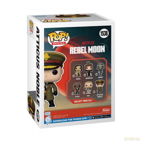 Rebel Moon POP! Movies Vinyl Figur Atticus Noble 9 [FIGURKA]