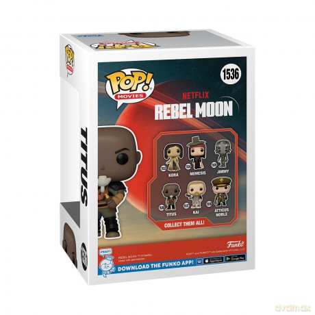 Rebel Moon POP! Movies Vinyl Figur Titus 9 cm [FIGURKA]