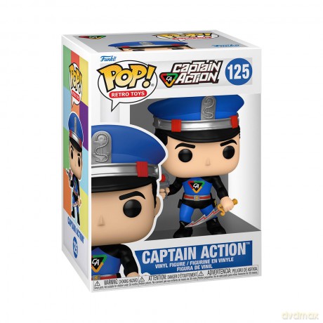 Retro Toys Heroes POP! Vinyl Figur Captain Action [FIGURKA]
