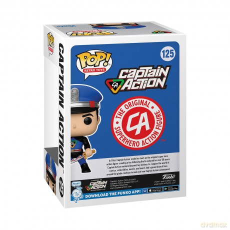 Retro Toys Heroes POP! Vinyl Figur Captain Action [FIGURKA]