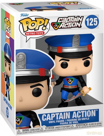 Retro Toys Heroes POP! Vinyl Figur Captain Action [FIGURKA]