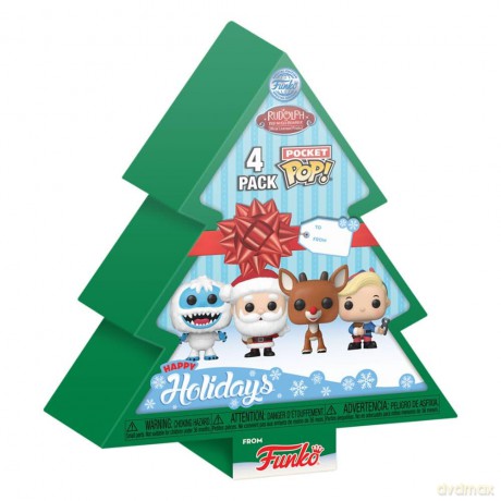 Rudolph mit der roten Nase Pocket POP! Vinyl Figur [FIGURKA]