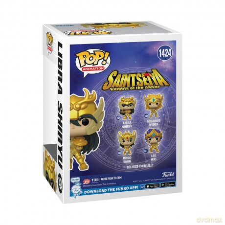 Saint Seiya: Funko Pop! Animation - Gold Libra Shiryu (vinyl Figure 1424) [FIGURKA]