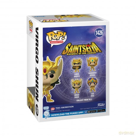 Saint Seiya: Funko Pop! Animation - Gold Virgo Shun (vinyl Figure 1426) [FIGURKA]