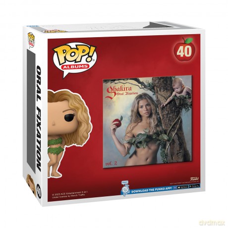 Shakira POP! Albums Vinyl Figur Oral Fixation 9 cm [FIGURKA]