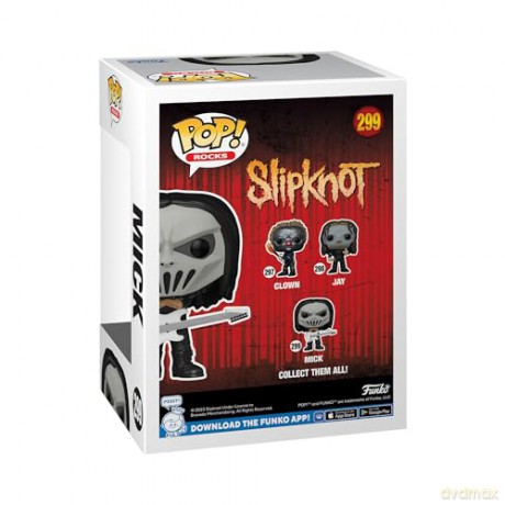 Slipknot POP! Rocks Vinyl Figur Mick 9 cm [FIGURKA]