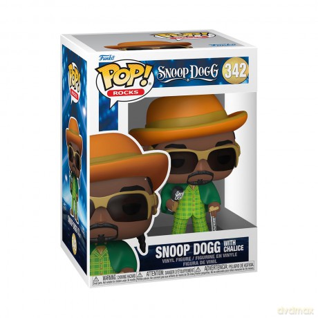 Snoop Dogg POP! Rocks Vinyl Figur Snoop Dogg w/Cha [FIGURKA]
