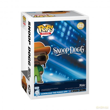 Snoop Dogg POP! Rocks Vinyl Figur Snoop Dogg w/Cha [FIGURKA]