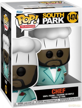 South Park POP! TV Vinyl Figur Chef in Suit 9 cm [FIGURKA]