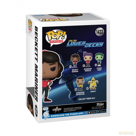 Star Trek Lower Decks POP! TV Vinyl Figur Beckett [FIGURKA]