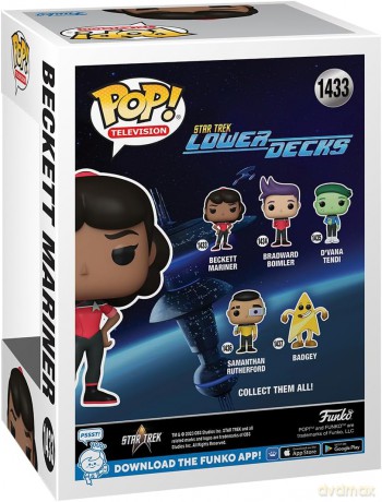 Star Trek Lower Decks POP! TV Vinyl Figur Beckett [FIGURKA]