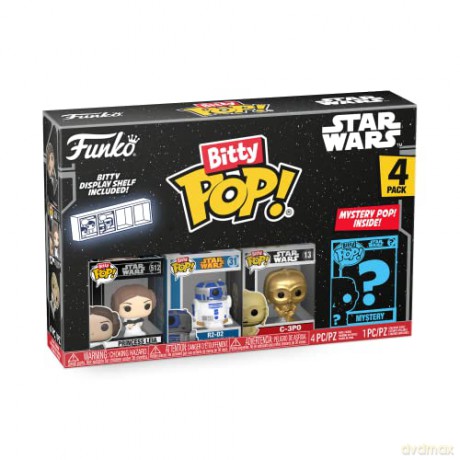 Star Wars Bitty POP! Vinyl Figuren 4er-Pack Leia 2 [FIGURKA]