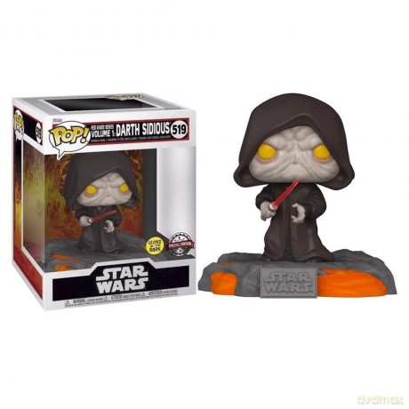 Star Wars POP! Deluxe Vinyl Figur Red Saber Series [FIGURKA]