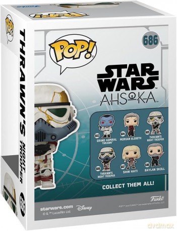 Star Wars: Ahsoka POP! Vinyl Figur S2 - Thrawns N [FIGURKA]