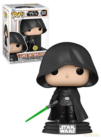 Star Wars: Funko Pop! - The Mandalorian - Luke Skywalker (Vinyl Figure 501) [FIGURKA]