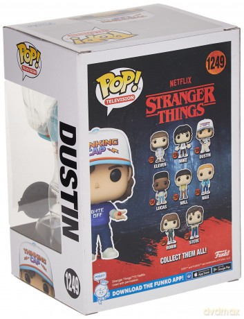 Stranger Things: Funko Pop! Television - Dustin With Byte Off Shirt (vinyl Figur [FIGURKA]