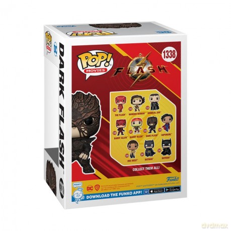 The Flash POP! Movies Vinyl Figur Dark Flash 9 cm [FIGURKA]