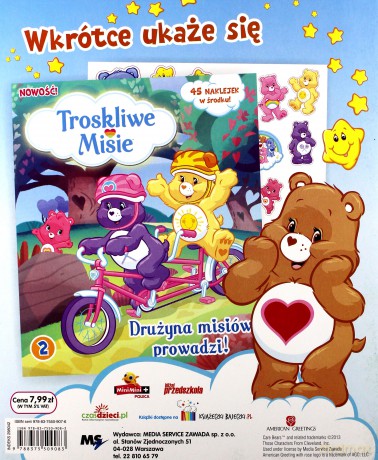 Przyjaciele Czekają Na Ciebie Troskliwe Misie 1 [KSIĄŻKA]