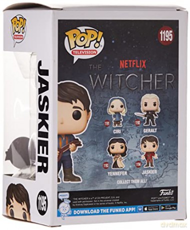 The Witcher POP! TV Vinyl Figur Jaskier (Green Out [FIGURKA]