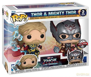 Thor: Love and Thunder POP! Vinyl Figuren 2er-Pack [FIGURKA]