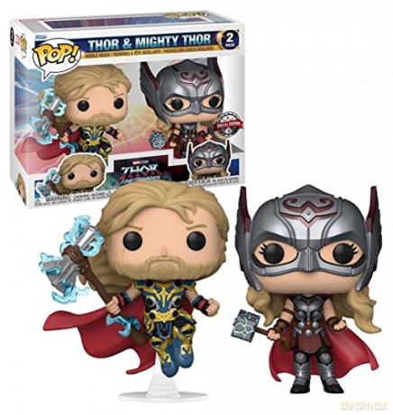 Thor: Love and Thunder POP! Vinyl Figuren 2er-Pack [FIGURKA]