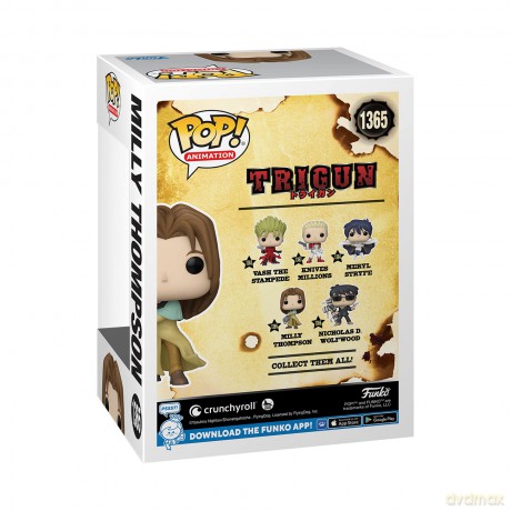 Trigun POP! Animation Vinyl Figur Milly Thompson 9 [FIGURKA]