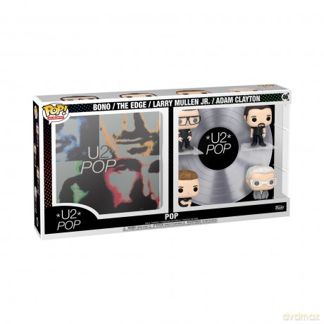 U2 POP! Albums DLX Vinyl Figuren 4er-Pack POP 9 cm [FIGURKA]