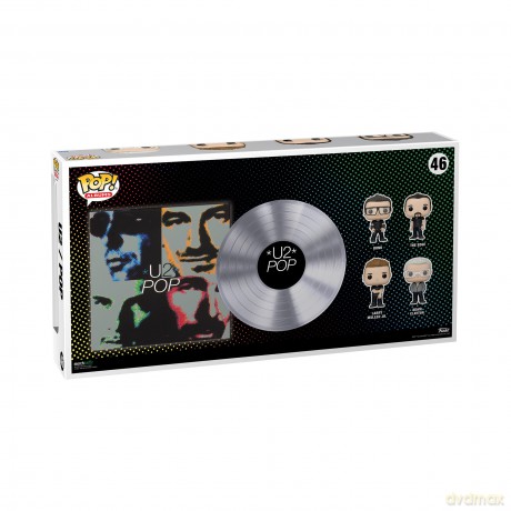U2 POP! Albums DLX Vinyl Figuren 4er-Pack POP 9 cm [FIGURKA]