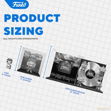 Usher POP! Albums Vinyl Figur 8701 9 cm [FIGURKA]