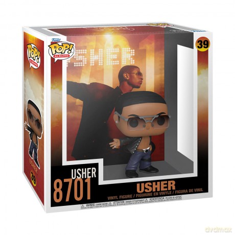 Usher POP! Albums Vinyl Figur 8701 9 cm [FIGURKA]